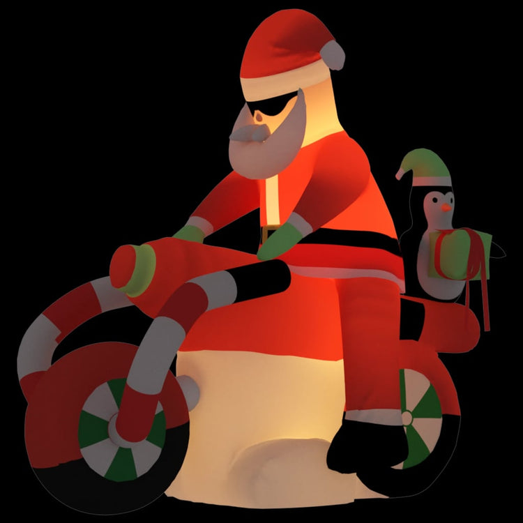 Vidaxl Santa inblasable LED 156 cm