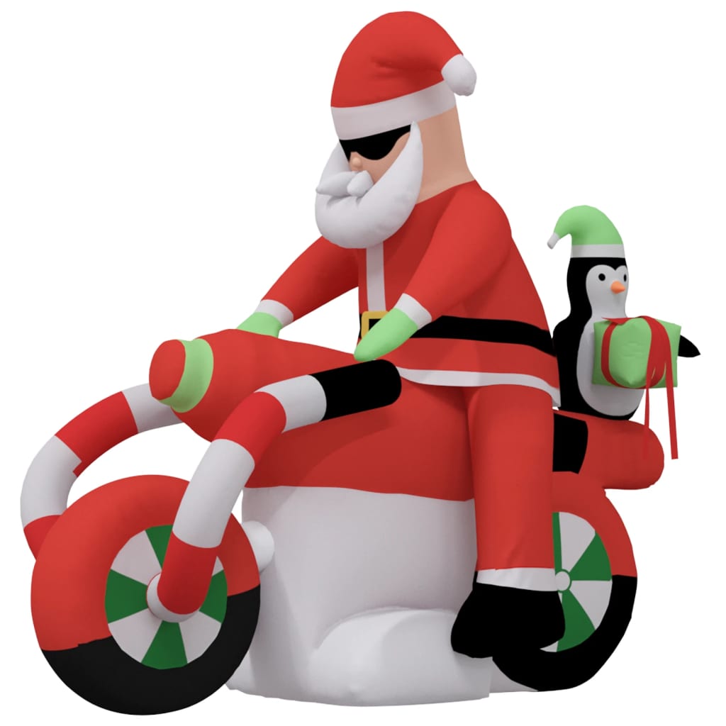 Vidaxl Santa inblasable LED 156 cm