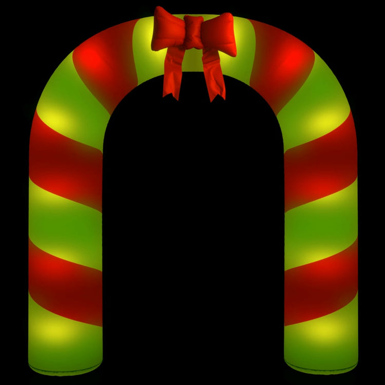Vidaxl Weihnachtsbogen aufblasbar mit LEDs 270 cm