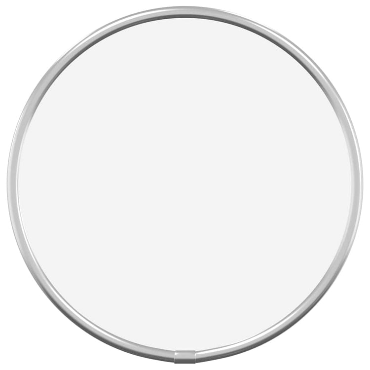 Vidaxl -Wandspiegel um Ø20 cm silberfarben