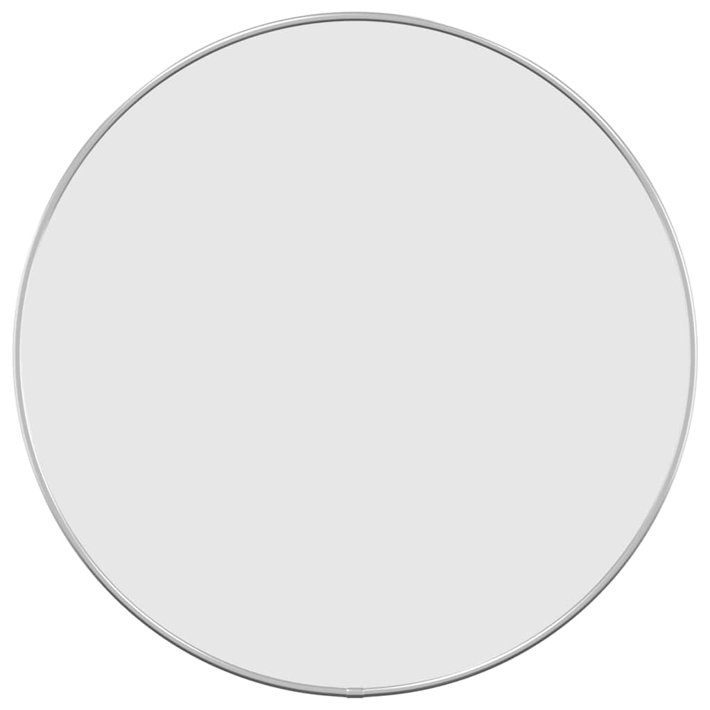 Vidaxl Wandspiegel rund Ø50 cm Silberfarbe