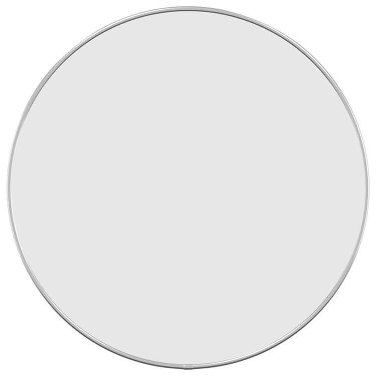 Vidaxl Wandspiegel rund Ø50 cm Silberfarbe