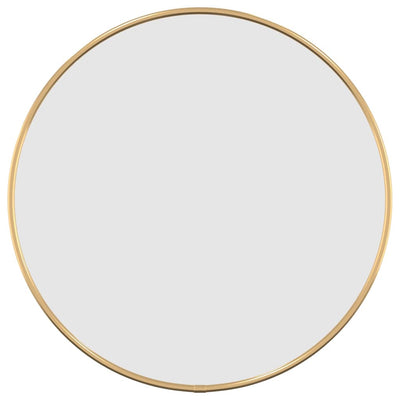 Vidaxl Wandspiegel rund Ø40 cm Goldfarbe