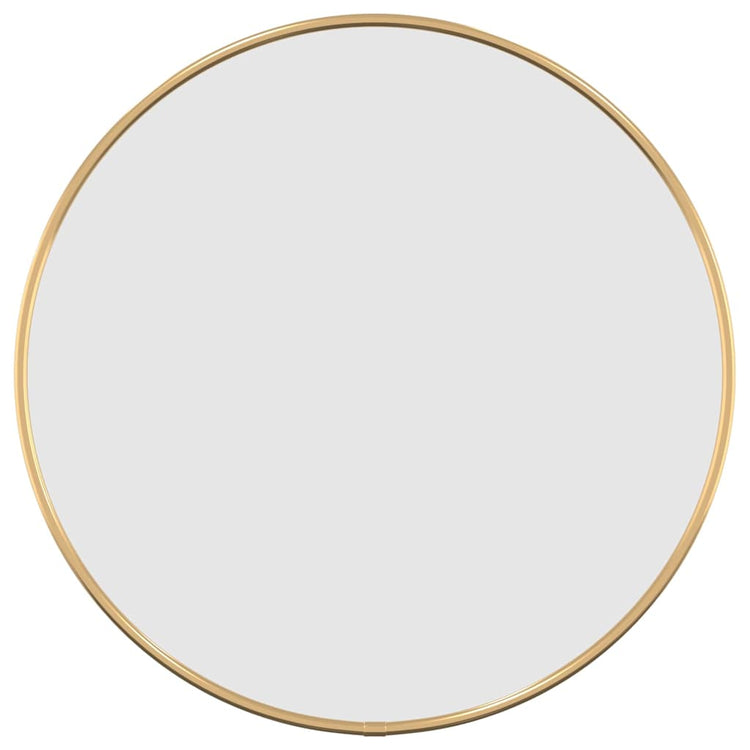 Vidaxl Wandspiegel rund Ø40 cm Goldfarbe