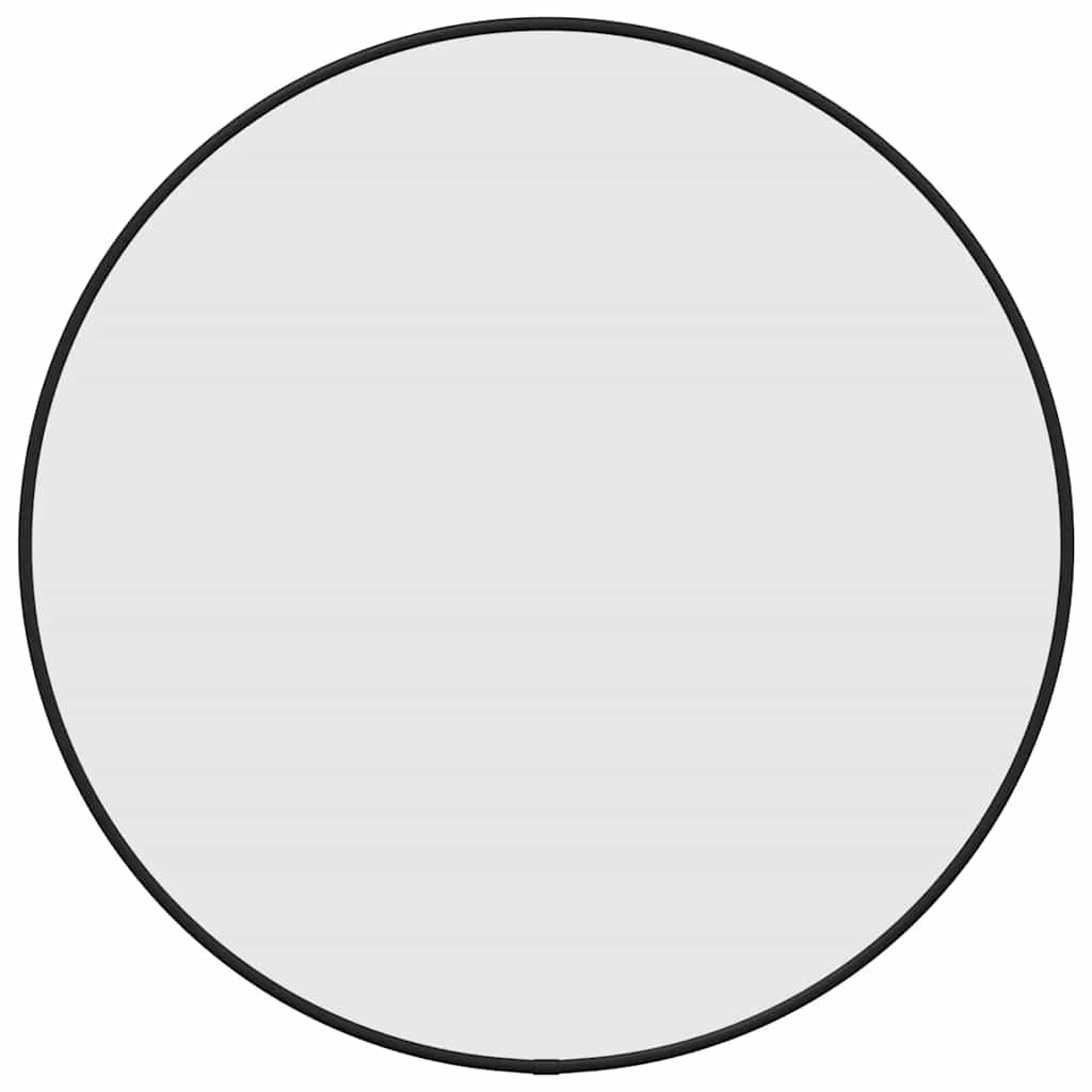 Vidaxl -Wandspiegel rund Ø50 cm schwarz