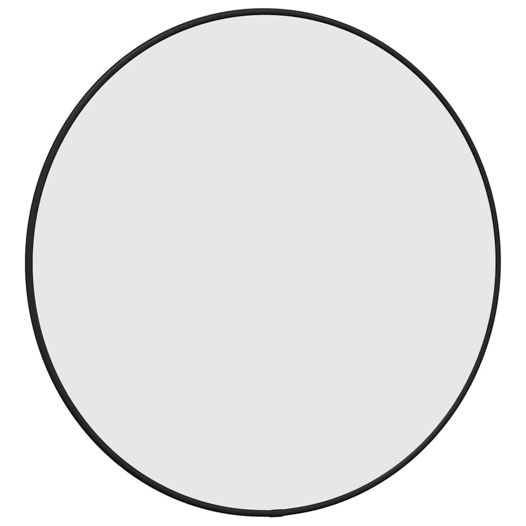 Vidaxl -Wandspiegel rund Ø50 cm schwarz