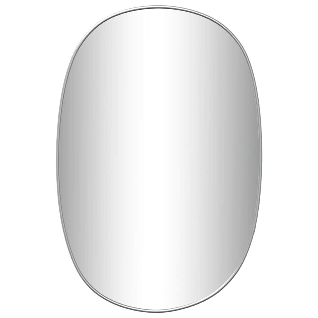 Vidaxl Wandspiegel 50x35 cm silberfarben