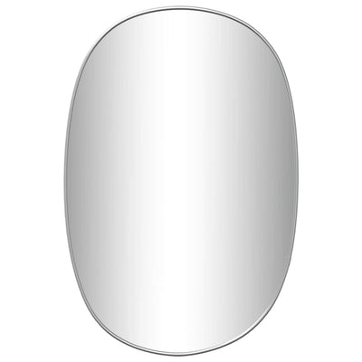 Vidaxl Wandspiegel 50x35 cm silberfarben
