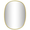 Vidaxl Wandspiegel 30x25 cm Gold gefärbt