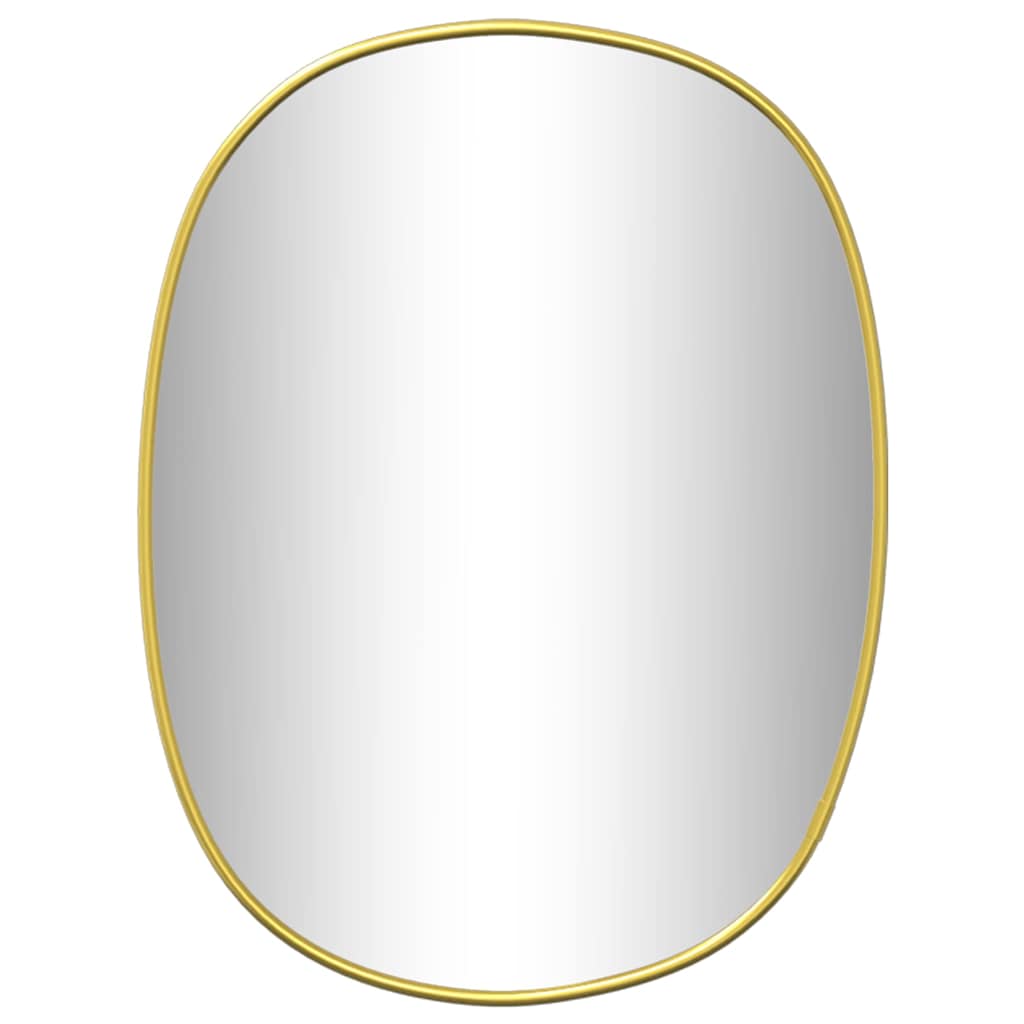 Vidaxl Wandspiegel 40x30 cm Gold gefärbt