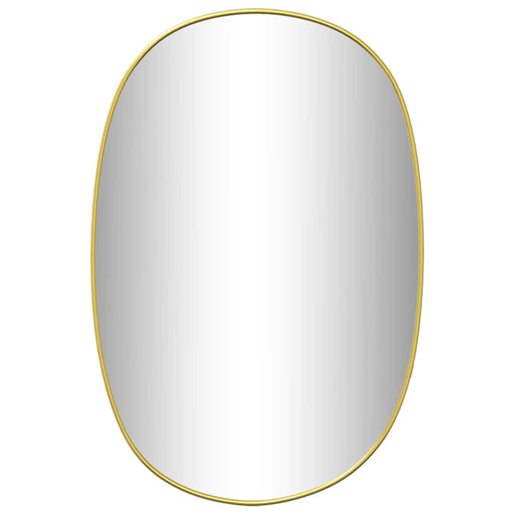 Vidaxl Wandspiegel 50x35 cm Gold gefärbt