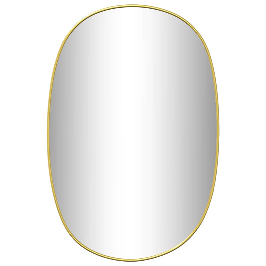 Vidaxl Wandspiegel 60x40 cm Gold gefärbt