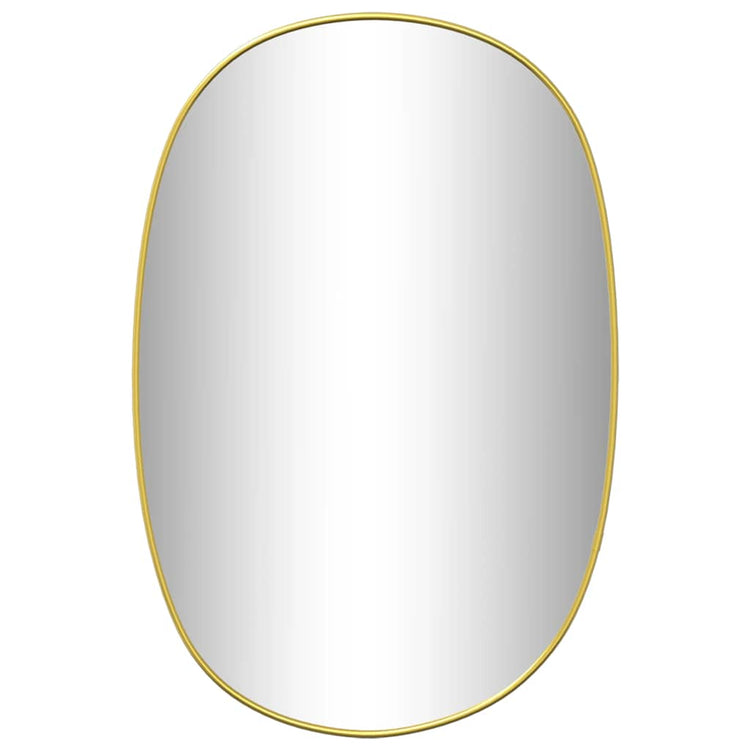 Vidaxl Wandspiegel 60x40 cm Gold gefärbt