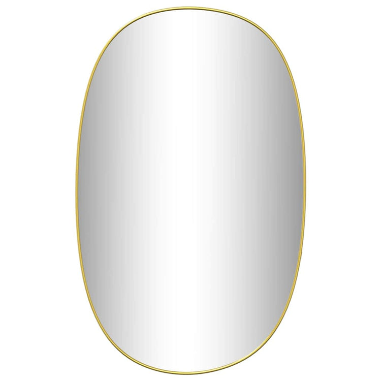 Vidaxl Wandspiegel 70x45 cm Gold gefärbt