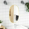 Vidaxl Wandspiegel 70x45 cm Gold gefärbt