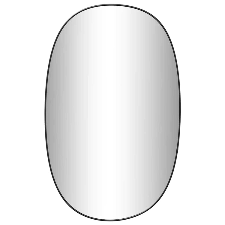 Vidaxl Wandspiegel 70x45 cm schwarz