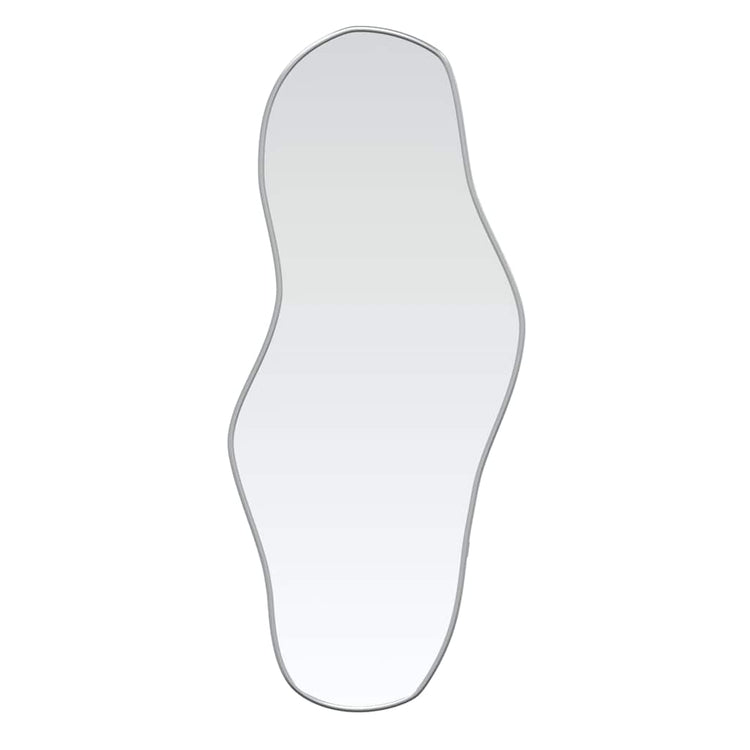 Vidaxl Wandspiegel 60x25 cm silberfarben