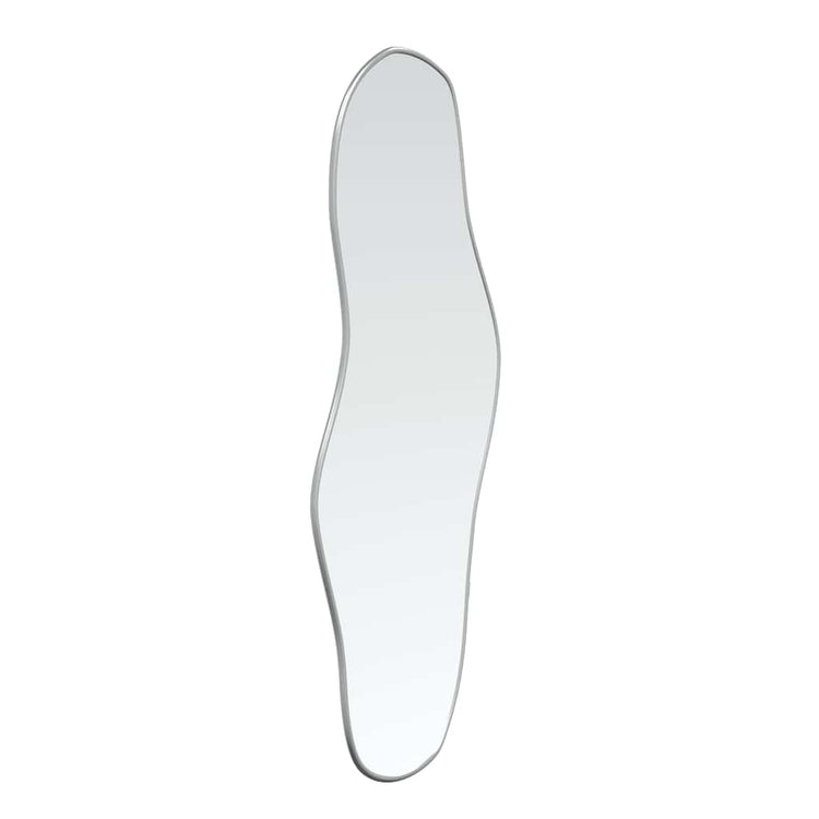 Vidaxl Wandspiegel 60x25 cm silberfarben