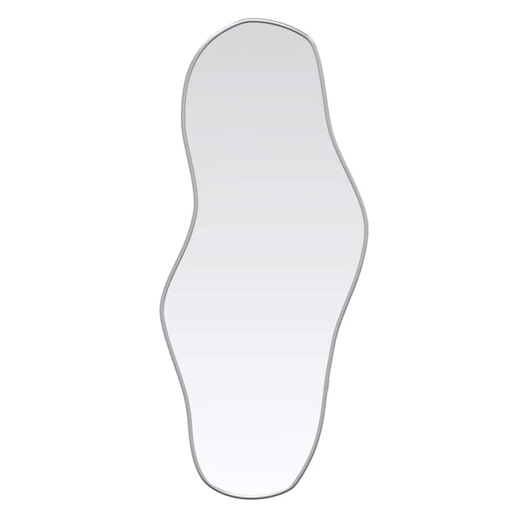 Vidaxl Wandspiegel 80x35 cm silberfarben