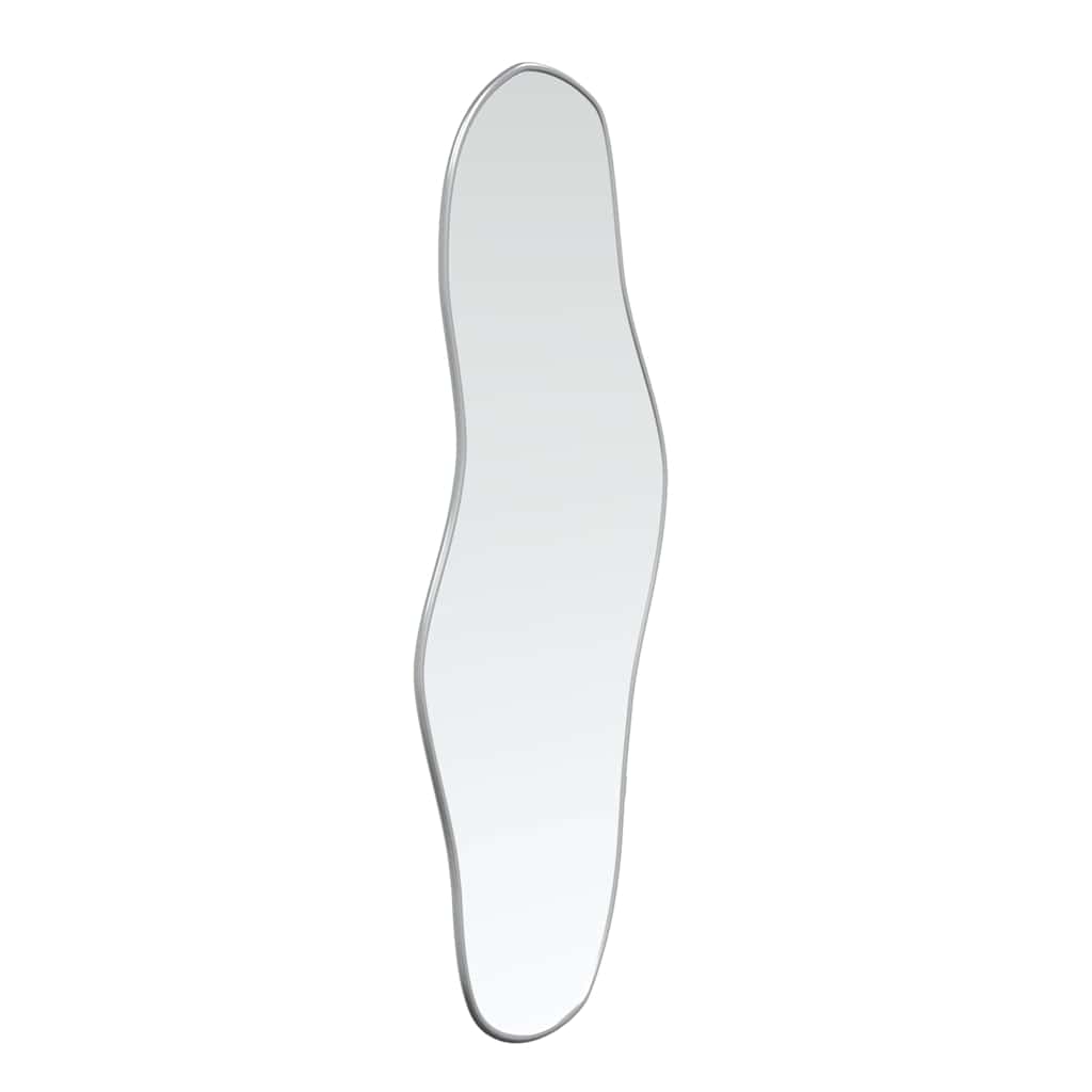 Vidaxl Wandspiegel 80x35 cm silberfarben