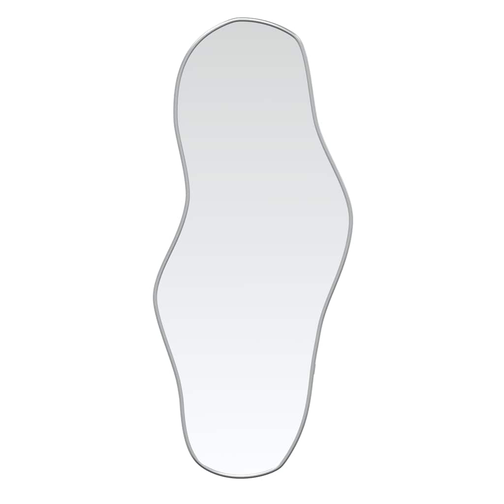 Vidaxl Wandspiegel 90x40 cm silberfarben