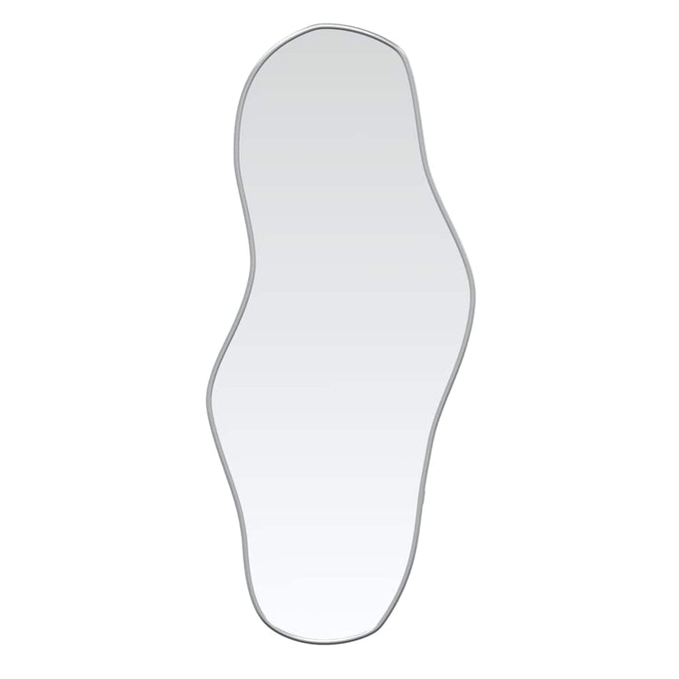 Vidaxl Wandspiegel 90x40 cm silberfarben