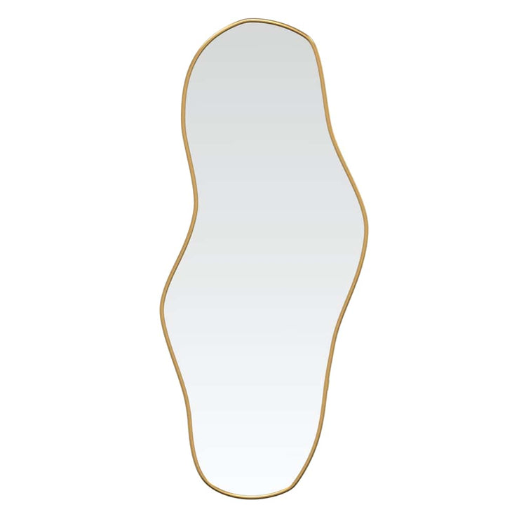 Vidaxl Wandspiegel 80x35 cm Gold gefärbt