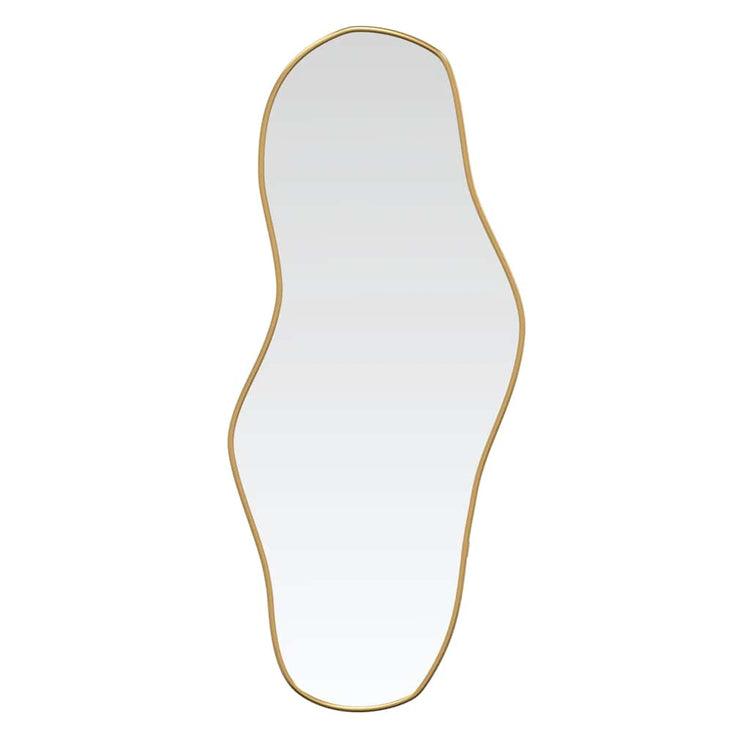 Vidaxl Wandspiegel 90x40 cm Goldfarbe