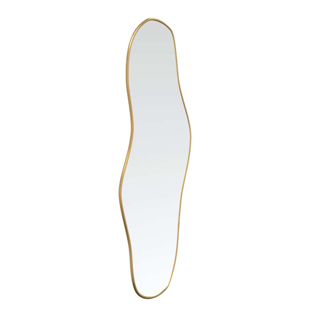 Vidaxl Wandspiegel 90x40 cm Goldfarbe