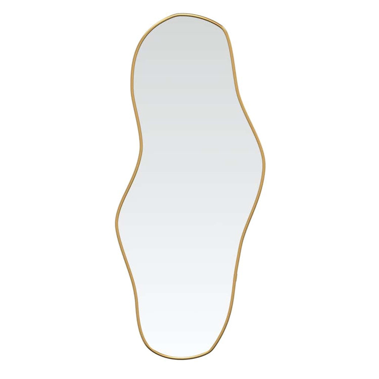 Vidaxl Wandspiegel 100x45 cm Gold gefärbt
