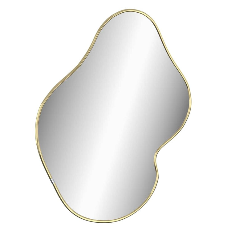Vidaxl Wandspiegel 50x40 cm Gold gefärbt