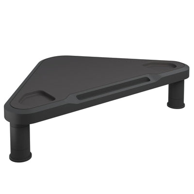 VidaXL Monitorständer Ecke 49x28x10,5 cm schwarz