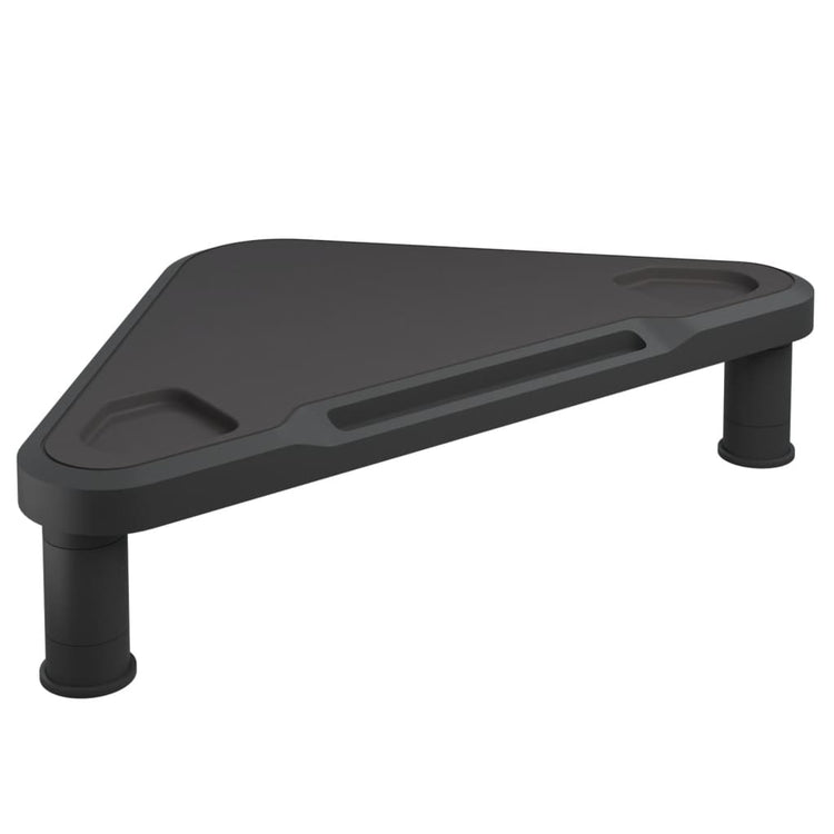 VidaXL Monitorständer Ecke 49x28x10,5 cm schwarz