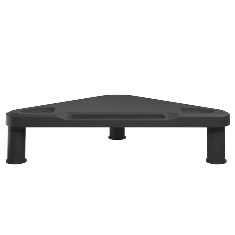 VidaXL Monitorständer Ecke 49x28x10,5 cm schwarz