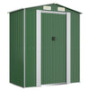 Vidaxl Garden Shed 192x108x223 cm verzinkter Stahlgrün