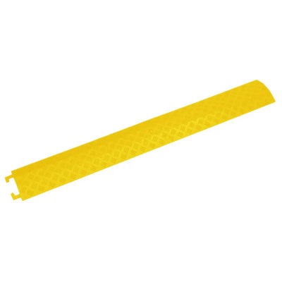 VIDAXL -Kabelschutz Schwellenwert 2 ST 98,5 cm Gelb