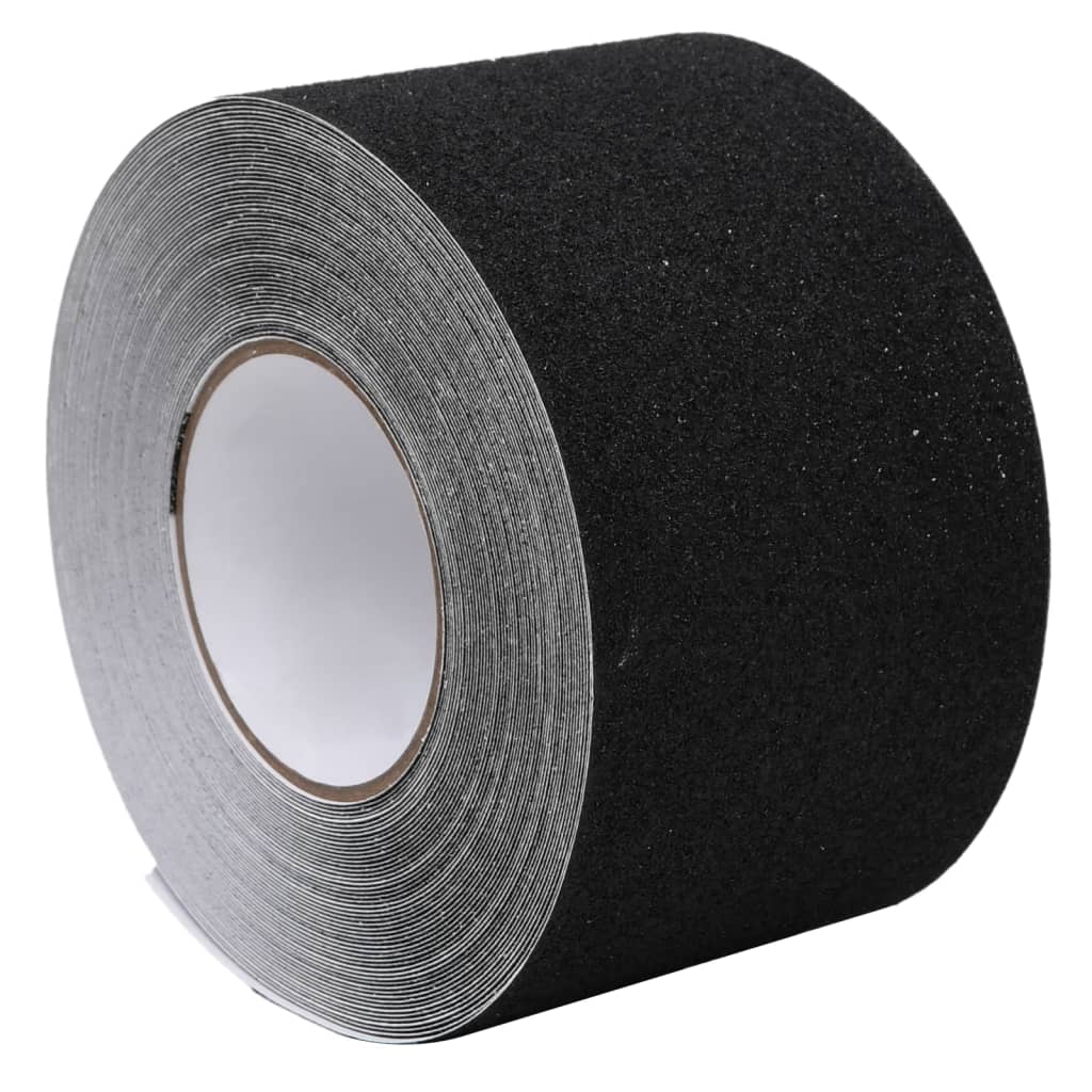 Vidaxl Anti-Slip-Klebeband 0,1 x 20 m PVC Schwarz