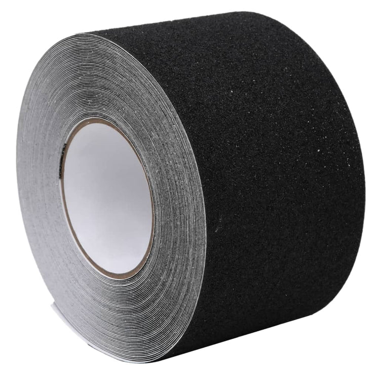 Vidaxl Anti-Slip-Klebeband 0,1 x 20 m PVC Schwarz