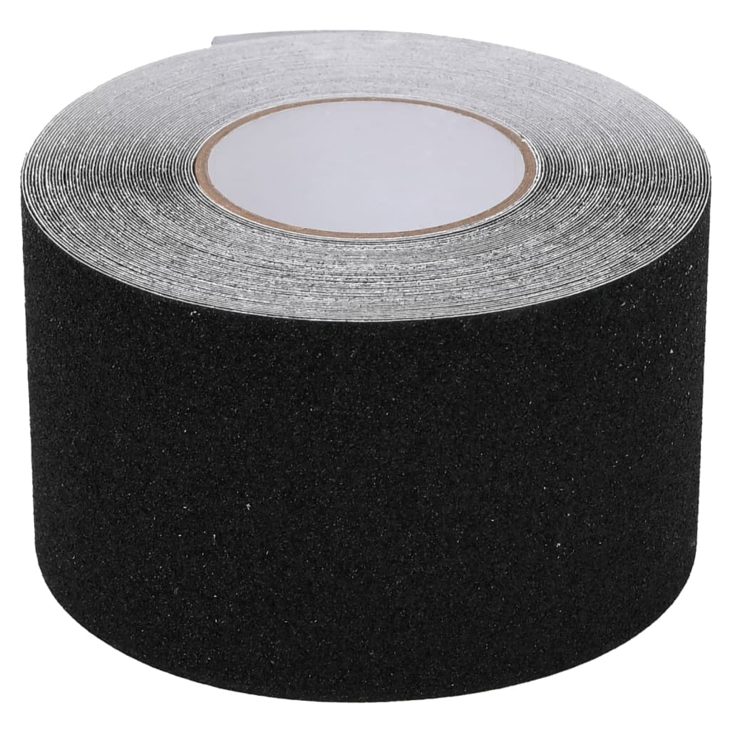 Vidaxl Anti-Slip-Klebeband 0,1 x 20 m PVC Schwarz