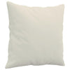 Vidaxl Dekorative Kissen 2 ST 40x40 cm Samtcreme farbig