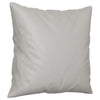 VIDAXL Dekorative Kissen 2 PCs 40x40 cm Mikrofasergewebe hellgrau
