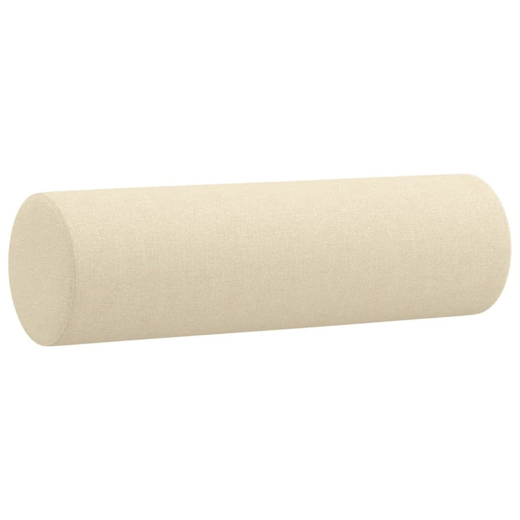 Vidaxl Dekorative Kissen 2 ST 15x50 cm Stoffcremefarbe