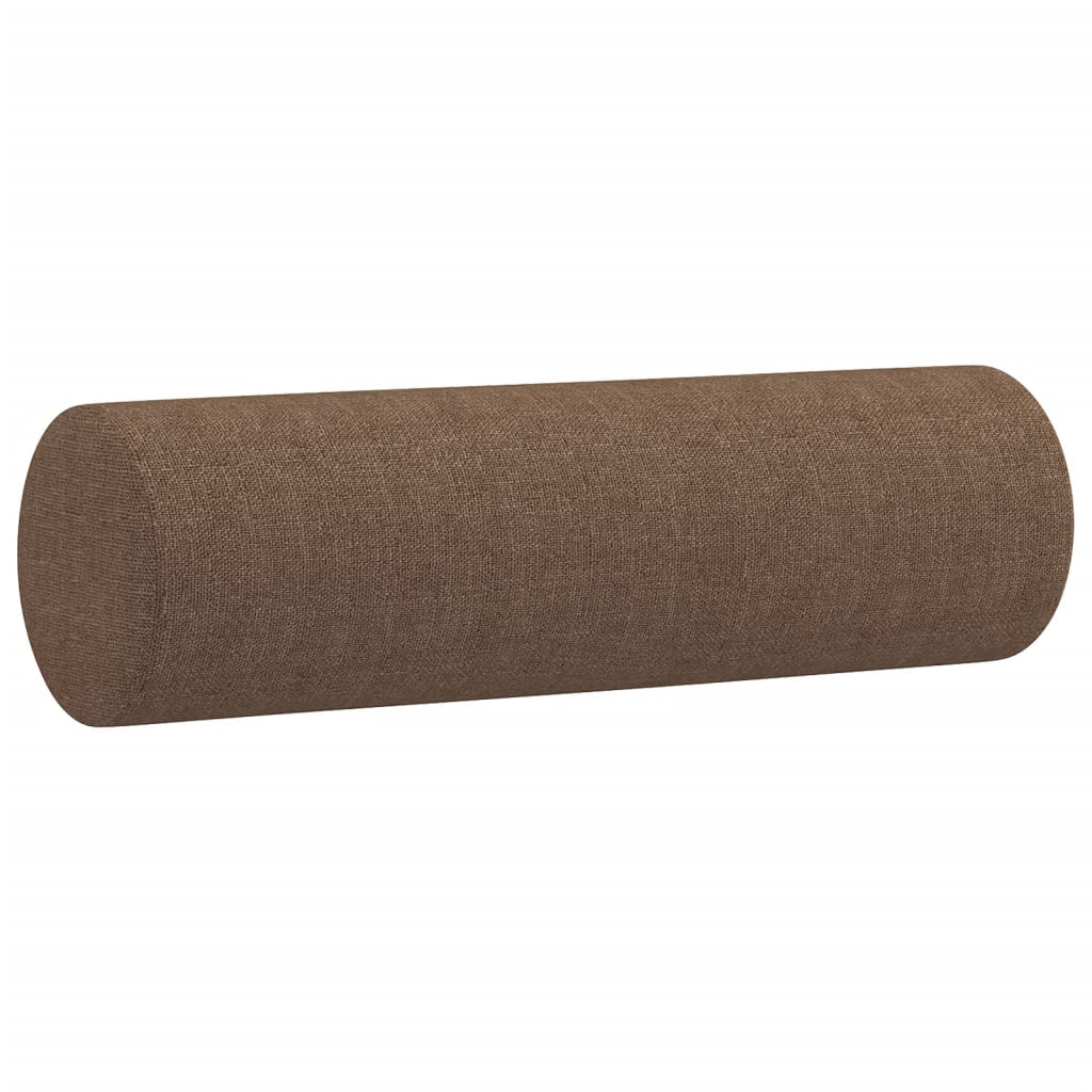 Vidaxl Dekorative Kissen 2 ST 15x50 cm Stoff braun