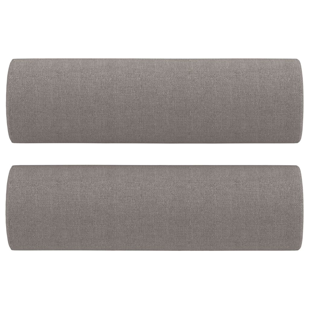 Vidaxl Dekorative Kissen 2 ST 15x50 cm Stofftaupe
