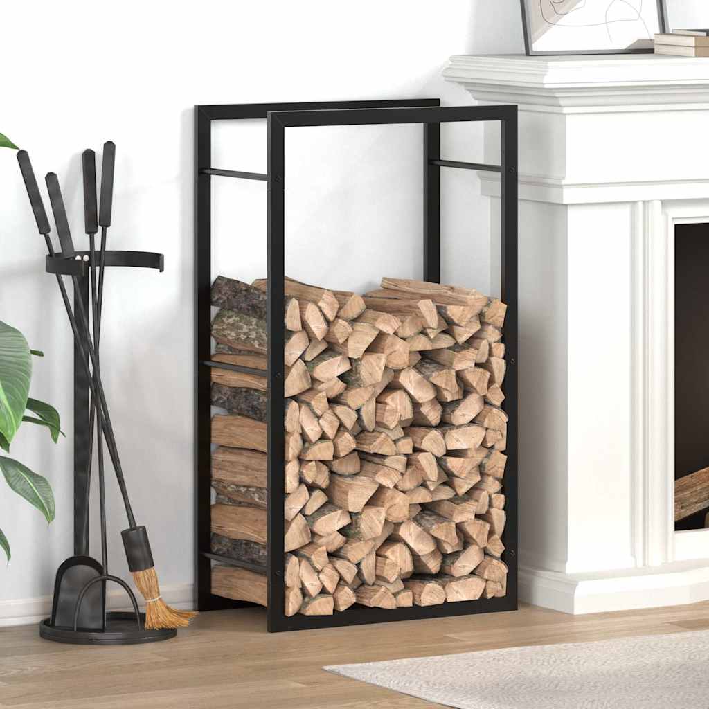 Vidaxl Kamin 50x28x94 cm Stahlmattschwarz