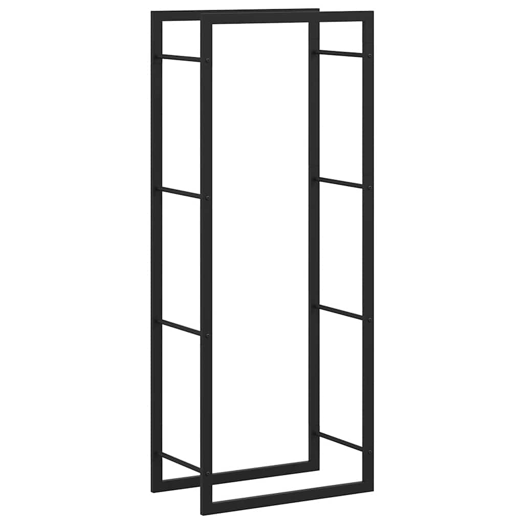 VIDAXL -Kamin 50x28x132 cm Stahlmattschwarz