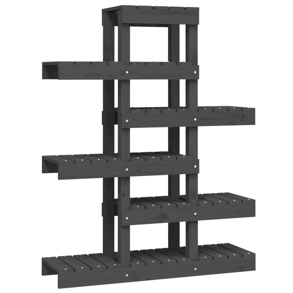 VIDAXL -Pflanzenstandard 85x25x109,5 cm Festkiefergrau