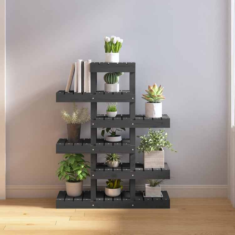 VIDAXL -Pflanzenstandard 85x25x109,5 cm Festkiefergrau