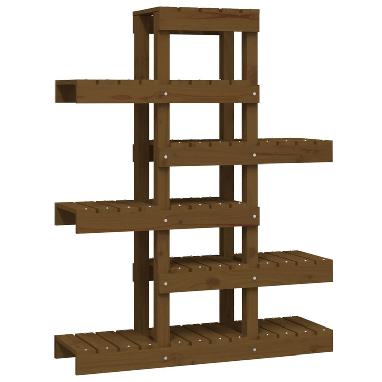 VIDAXL PANCEL STANDEM 85x25x109.5 cm Festkiefer Honigbraun