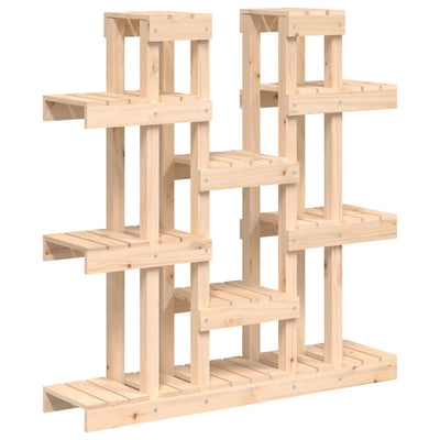 Vidaxx Pflanzenständer 104,5x25x109,5 cm massives Kiefernholz